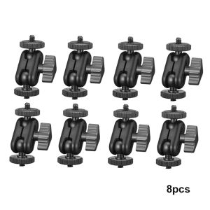 Cần Xoay Đa Năng Hai Đầu Bi Cho GoPro Insta360 DJI DSLR - Giá Đỡ Đèn Video Micro Chân Máy Ốc Vít 1/4 Phụ Kiện Camera Hành Trình
