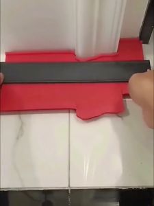 Profile Contour Gauge line Copier Ruler Cutting template Construction Woodworking Measuring instrument ceramic Tiling tiles tool..