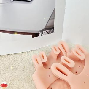 2pieces=1pair Gel Silicone Bunion Corrector Toe Separators Forefoot Pads Orthopedic Braces Orthotic Hallux Valgus Spacers