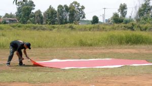 OGABOO Flysheet OCTAGON segi 8 THUNDER STORM bahan nylon 30D PU 5.000 full sealer - BIVAK SET OKTAGON