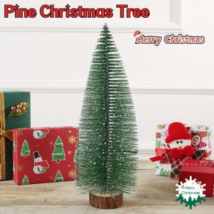 Mini Christmas Pine Needle Tree Simulated Desktop Decoration Scene Layout Ornaments