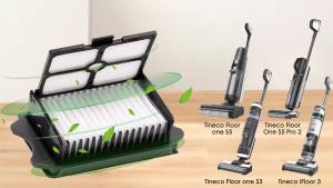Bộ Phụ Kiện Máy Hút Bụi Tineco Floor One S5/S5 Pro/S5 Pro 2/S5 Extreme - Bộ Phận Bàn Chải Cầm Tay Ướt/khô Thay Thế