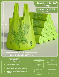 ReeDoon | Extra Thick Aromatic Mugwort Kitchen Garbage Bags