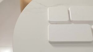 Premium Diatomite Mud Coaster - Ultra Fast Water Absorbing Pad for Cups Soap Toothbrush | Bathroom & Kitchen Organizer