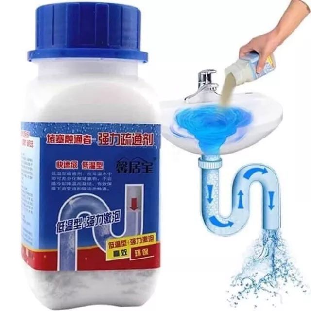 (Hỏa tốc 2h) - Bột Thông Cống Thông Bồn Cầu Siêu Mạnh - Thông Tắc Nhà Vệ Sinh Cống Tắc Dầu Mỡ