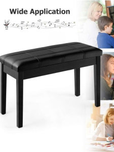 German Export Export Piano Bench Solid Wood with Box Double Children For Home Factory Chair Yama Kasihao
