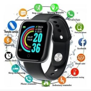 Y68 smart bracelet sports heart rate monitoring information pushes weather synchronization D20 smart watch