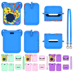 Silicone Case Anti-Scratch Silicone Protective Cover Silicone Cover Case with Lanyard for Bitzee Dis Ney Interactive