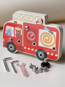 Hands-on and Focus Training Tool Car Toy Wooden