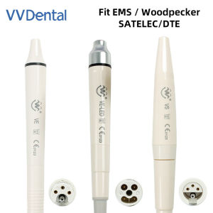 VVDental Ultrasonic Piezo Scaler Handpiece Fit WOODPECKER/EMS/ SATELEC/DTE Ultrasonic Scaler Detachable Handle 135° Sterilized