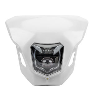 ไฟหน้ามอเตอร์ไซค์ LED E24 Supermoto ไฟสูง/ต่ำ DRL ไฟหน้ารถวิบาก สำหรับ Honda CRF 125 250 450L 450RL CR XR Motocross