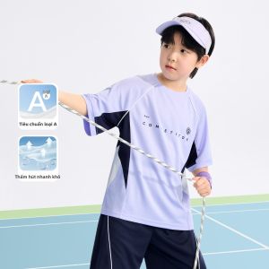 zosee | Bộ 2 Chiếc Áo Thun Thể Thao Nhanh Khô Cho Bé Trai