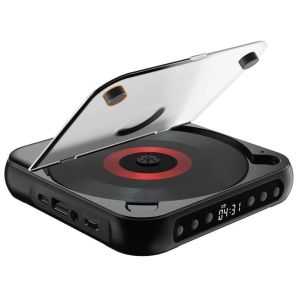 Firebox | Mini Portable CD Player for English Learning A-B Repeat Function Study Music Player with Bluetooth 5.3 USB Playback and Rechar