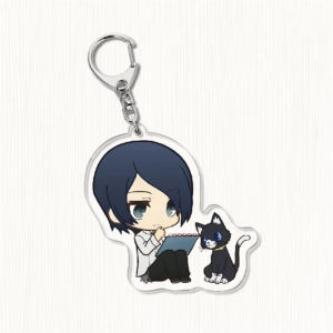 Bandai | for PERSONA Acrylic Keychain Cartoons Anime New Peripheral Two-dimensional Girl Q Version Backpack Pendant Festival Fans Gift