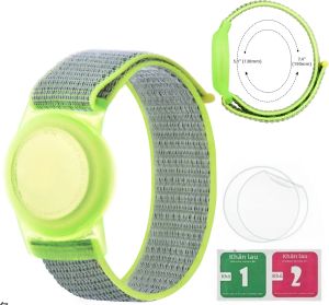 Giá Đỡ Vòng Đeo Tay AirTag Cho Trẻ Em Có Ghim Dây Đeo Cổ Tay Bằng Silicon Mềm Nhẹ Tương Thích Với Dây Đeo Đồng Hồ Phụ Kiện Trẻ Em