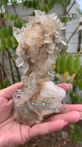 ✨ 天然水晶花塔 100% naturalfrom earthNatural Clear Quartz Flower Tower🌸