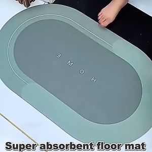 Super Absorbent Diatom Floor Mat Mud Pad Anti Slip Carpet Kitchen Bathroom Toilet Mat Karpet Viral Alas Kaki Bercorak