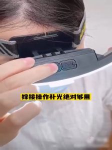 LED Eyelash Extension Grafting Lamp Lash Light Rechargeable Headlamp Eye Protection Shadowless For Nail Art Eyebrow Lip Tattoo