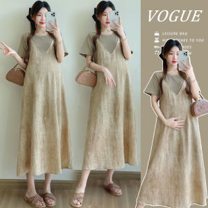 Pregnant Women Maternity Dress Summer Loose Fitting Slimming