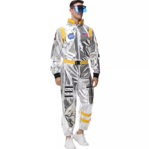 Halloween Family Stage Performance Cosplay Astronaut Wandering Earth Space Suit Pilot Role Play Chinese Ethnic Stage Costume