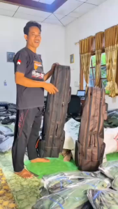 TAS PANCING 120CM DUA RUANG DARI BAHAN KAIN TERPAL TRUK|MUAT JORAN PANCING BANYAK