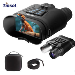 Tinsol New 4K HD Night Vision Binoculars 3.0 Inch 600M 8x Zoom Anti-Shake Night Vision with IR for Bird Watching Hunting