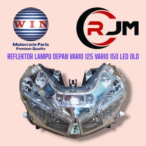 REFLEKTOR LAMPU DEPAN VARIO 125 VARIO 150 LED OLD + LED WIN KUALITAS ORISINIL