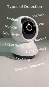 TP-Link Tapo 360 WIFI 3K 5MP AI Home Security IP Camera TC74 | Smart AI Detections Baby Camera | Pet Camera | Glass Breaking | Vehicle Detection
