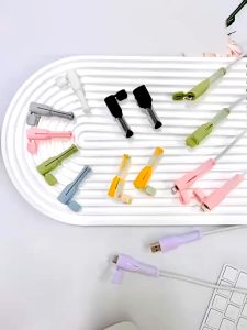 Type-C Cable Cable Protector Data Line Cord Protector /Protective For Android USB Type-C Soft Silicone Charger