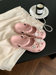 XIXITIAO | Soft Gentle Pearl Flower Mary Jane Sandals