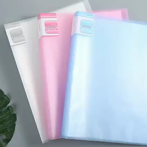 Kangbai A5 Document File Folder 100 Pockets Thick Transparent Multi-Layer Insert File Organizer Student Exam Paper Holder A4 / 32K