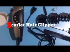 Scarlett Razor Electric Hair Trimmer Clipper Set SC-167