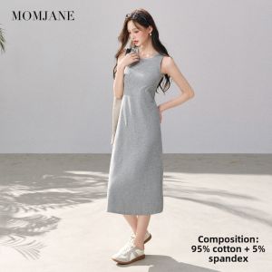 Mom Jane | Pregnancy Vest Dress for Spring and Autumn with Padded Chest Slim Design