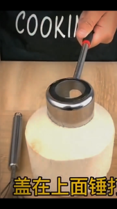 Coconut Opener Set For Household Coconut Opening