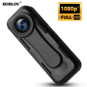 BOBLOV W1 Body Mini Action Camera Recorder กล้องพกพา 1080P HD 32GB 2H การบันทึกการตรวจจับการเคลื่อนไหวกล้องตำรวจ เครื่องบันทึกเสียงวิดีโอ BodyCam กล้อง Handcam รถจักรยานยนต์  Motorcycle Dash Cam