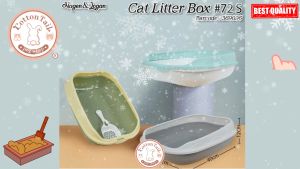 Tempat Pasir Kucing Bentuk Lucu / Cat Litter Box 72 S