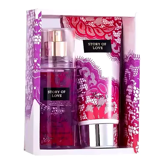 Christmas Gifts Pasko Story Of Love Perfume For Woman Long Lasting 88ML  Perfume and Body Lotion lasting Body Mist set Lazada PH