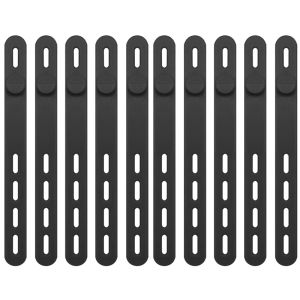 Adjustable Silicone Cable Ties Cord Organizer Cable Straps Reusable Cord Ties Travel Cable Organizer Cute Elastic Tie Wire Ties