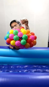 Japan Osaka Ocean Balls Stress Ball Toys for Children: Vibrant Multicolored Balls That Kids Can Play in the Pool