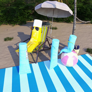 Madame Gie Protect Me Sunscreen SPF 30 PA +++ 50ml dan 60ml Calendula - Sunscreen Skincare by Cosme