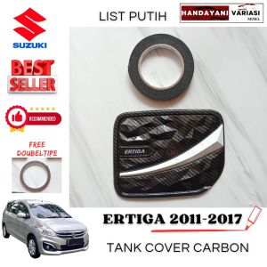 Tank Cover Tutup Tangki Carbon Mobil Suzuki Ertiga 2011 2017 Karbon Glosy