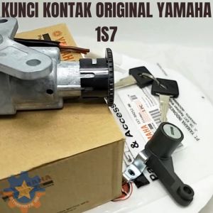 KUNCI KONTAK SET 1S7-XH252-00 MOTOR YAMAHA JUPITER MX LAMA GEMBOK KUALITAS ORISINIL YGP ASLI KONCI