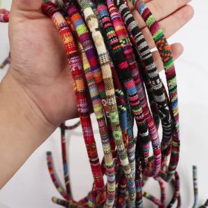 5 Thước 6 Mm Vòng Dây Cotton Nhiều Màu Sắc Phong Cách Dân Tộc Handmade Dây Cho Đồ Trang Trí Quần Áo Phụ Kiện Trang Trí Làm