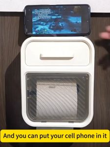 Best-Selling Tissue Holder in PH! Sincecu Wall-Mounted Rack – Stores 2 Rolls + Box Tissues | Modern Look Strong Build