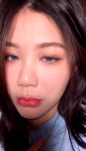 Mrs.H Graded(0~-8.00) Blue Grey Lenses Soft Lenses Big Eyes Colored Contact soft Lenses Yearly Use 14.0-14.5mm 美瞳