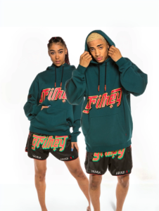 Neutral Style Fitness Shorts Elastic Waist Silk Material Hip Hop Trendy Thai Boxing Style Breathable Sportswear for Women