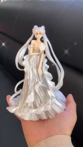 Bandai | 1pc 15cm Sailor Moon Figure Anime Cartoon Jupiter Makoto Venus Minako Tsukino Toy Little Decoration Ornaments Chrismas Gift