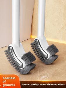 Long Handle Toilet Brush No Dead Angle Household Wall Mounted Bathroom Cleaning Tool 2025 New Model Toilet Cleaning Brush