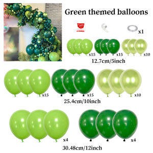 Metal pink and green latex balloon wreath arch set for magic themed birthday party decoration weddings showers