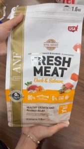 (Tặng 1 Holistic 500g)(Túi nguyên 16kg) ANF Fresh meat thức ăn Chó
